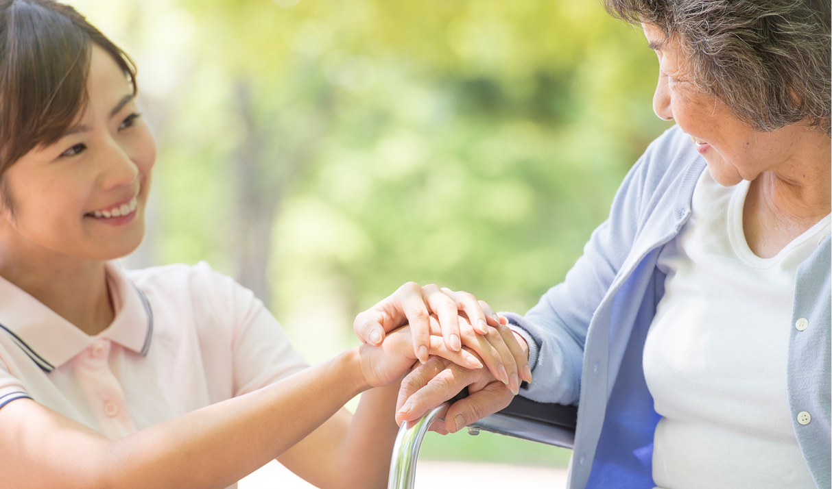 ご利用者様の「ありがとう」がやりがいに直結